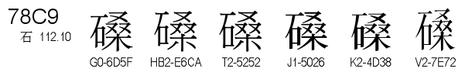 U+78C9